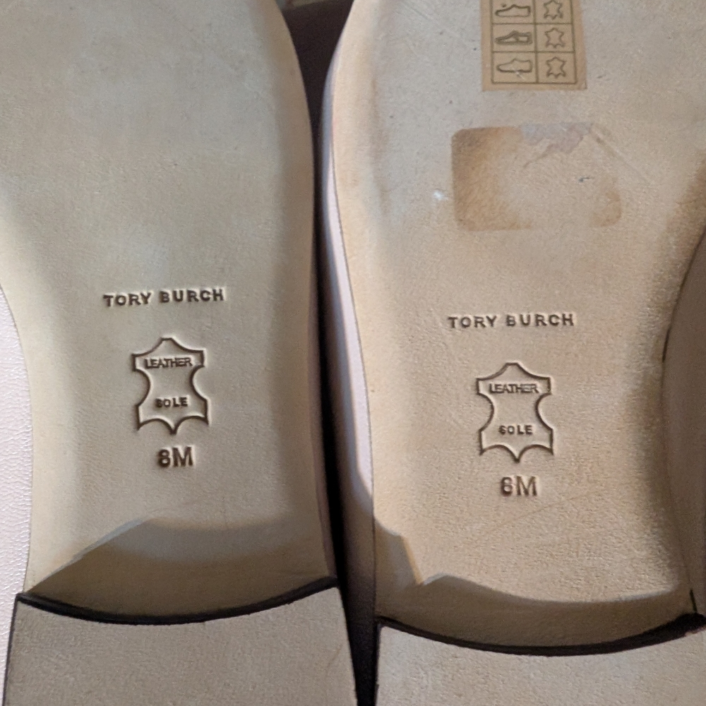 Tory Burch Pink Mini Everly Loafter 8 - Picture 5 of 6